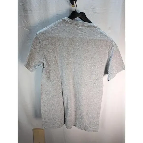 Star Wars Darth Vader Men’s Christmas T-Shirt~ M~Cotton-Poly Gray Sled Red Cap - Picture 6 of 8